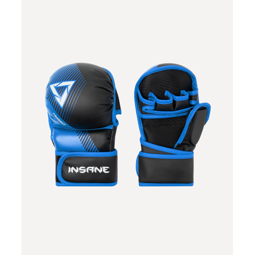 Перчатки INSANE MMA HYBRID, S, синий