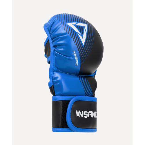Перчатки INSANE MMA HYBRID, S, синий