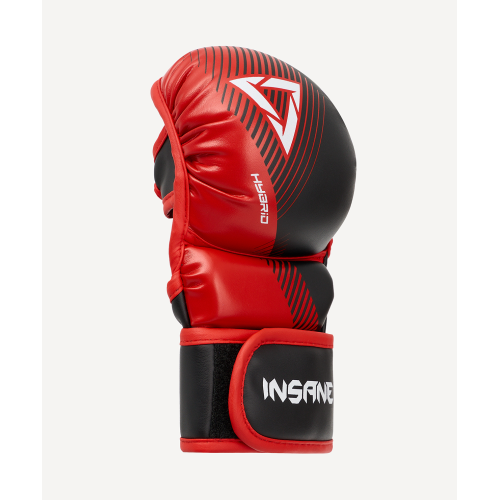 Перчатки INSANE MMA HYBRID, S, красный