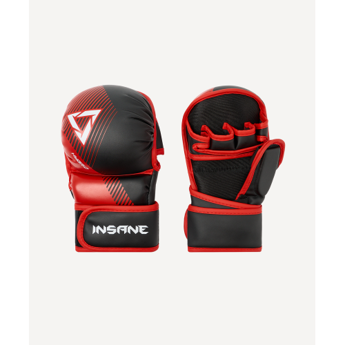 Перчатки INSANE MMA HYBRID, S, красный