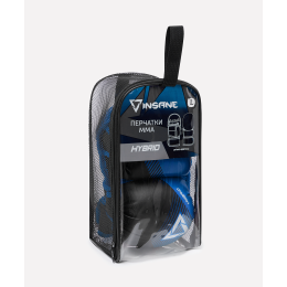 Перчатки INSANE MMA HYBRID, синий