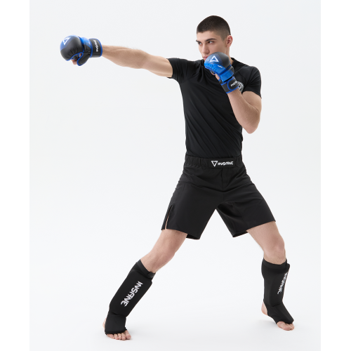 Перчатки INSANE MMA HYBRID, S, синий