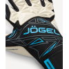 Перчатки вратарские JOGEL Genesis UL4 Evolution negative hybrid, черный, размер 6