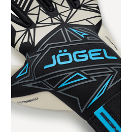 Перчатки вратарские JOGEL Genesis SL4 Negative hybrid, черный, размер 6