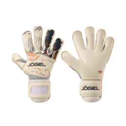 Перчатки вратарские JÖGEL MAGNUM UL4 Roll-Hybrid, белый