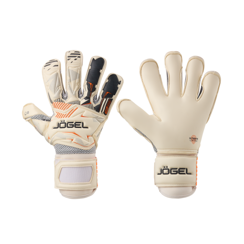 Перчатки вратарские JÖGEL MAGNUM UL4 Roll-Hybrid, белый, 6