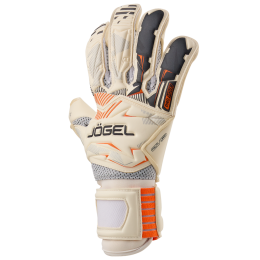 Перчатки вратарские JÖGEL MAGNUM UL4 Roll-Hybrid, белый