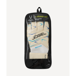 Перчатки вратарские JÖGEL Legend UL4 Aqua Roll Negative, белый