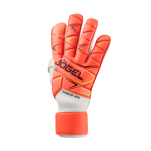Перчатки вратарские JÖGEL Legend SL4 Roll Negative, коралловый, 6