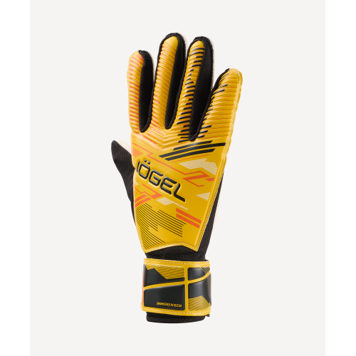 Перчатки вратарские JÖGEL Magnum AL3 Flat, желтый, 3