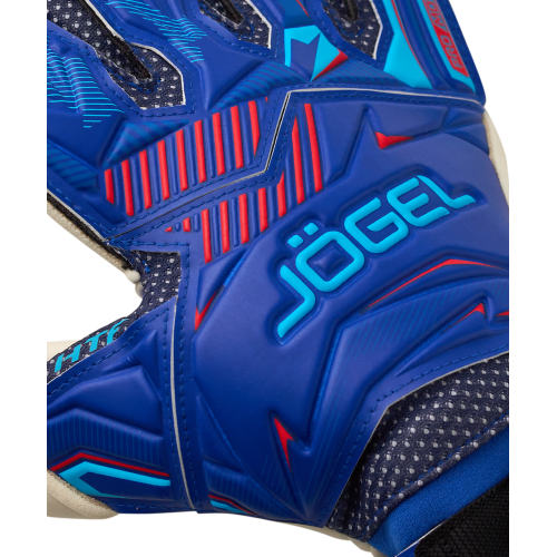 Перчатки вратарские JÖGEL MAGNUM SL3 Roll-Hybrid, синий, 6