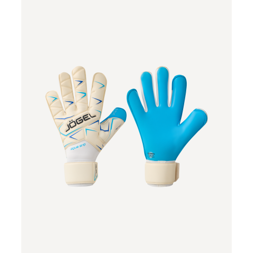 Перчатки вратарские JÖGEL Legend UL4 Aqua Roll Negative, белый, 6