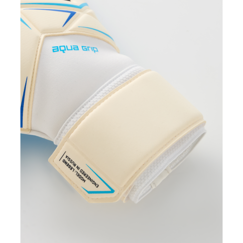 Перчатки вратарские JÖGEL Legend UL4 Aqua Roll Negative, белый, 6