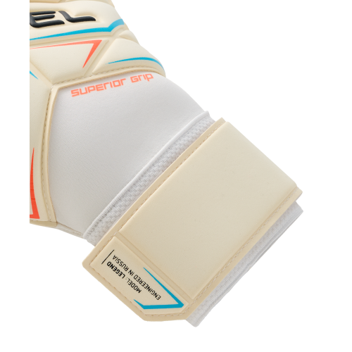 Перчатки вратарские JÖGEL Legend SL4 Roll Negative, белый, 6