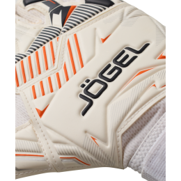 Перчатки вратарские JÖGEL MAGNUM Sala EL4, белый