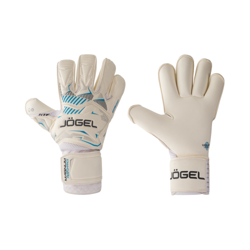 Перчатки вратарские JÖGEL MAGNUM Perfomance EL4 Roll, белый, 6
