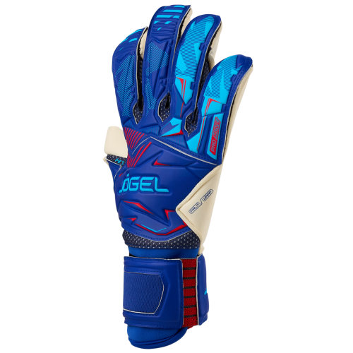 Перчатки вратарские JÖGEL MAGNUM SL3 Roll-Hybrid, синий, 6