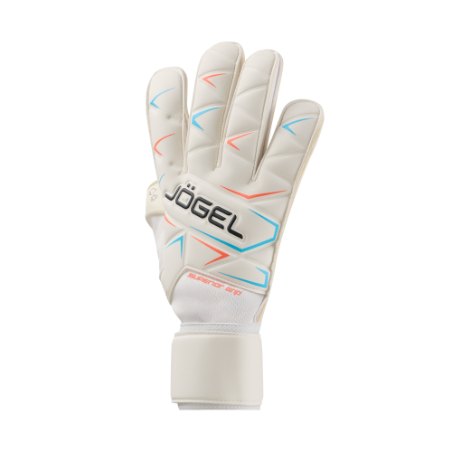 Перчатки вратарские JÖGEL Legend SL3 Roll Flat, белый, 4