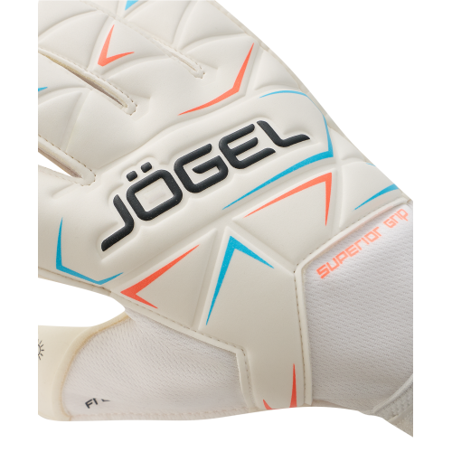Перчатки вратарские JÖGEL Legend SL3 Roll Flat, белый, 4