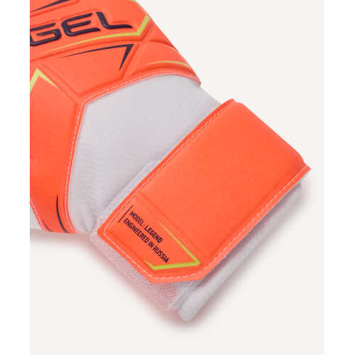 Перчатки вратарские JÖGEL Legend BL3 Flat, коралловый, 3