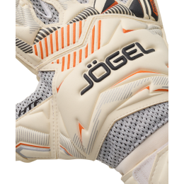 Перчатки вратарские JÖGEL MAGNUM UL4 Roll-Hybrid, белый