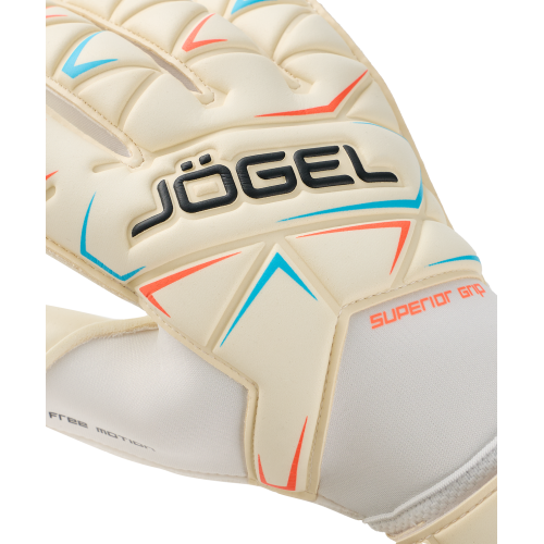 Перчатки вратарские JÖGEL Legend SL4 Roll Negative, белый, 6
