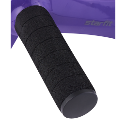 Ролик для пресса складной RL-108, черный/фиолетовый