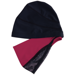 Шапочка для плавания Duplo Black/Raspberry, полиамид, для длинных волос
