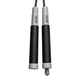 Скакалка RP-401, c силиконовыми ручками, 3 м, черный