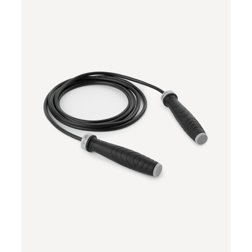 Скакалка Starfit RP-601 ПВХ, с утяжелителями, 3 м, черный