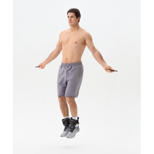 Скакалка Starfit RP-501 ПВХ, с пластиковыми ручками, 3 м, черный
