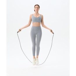 Скакалка Starfit RP-601 ПВХ, с утяжелителями, 3 м, черный