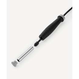 Скакалка Starfit RP-601 ПВХ, с утяжелителями, 3 м, черный