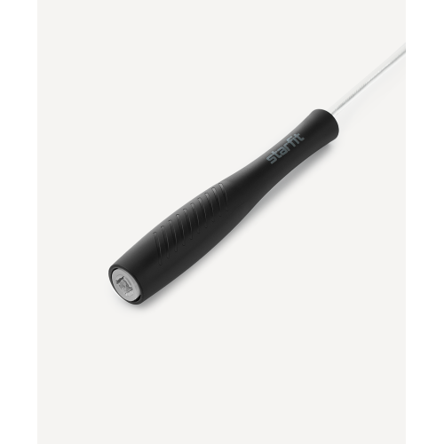 Скакалка Starfit RP-501 ПВХ, с пластиковыми ручками, 3 м, черный