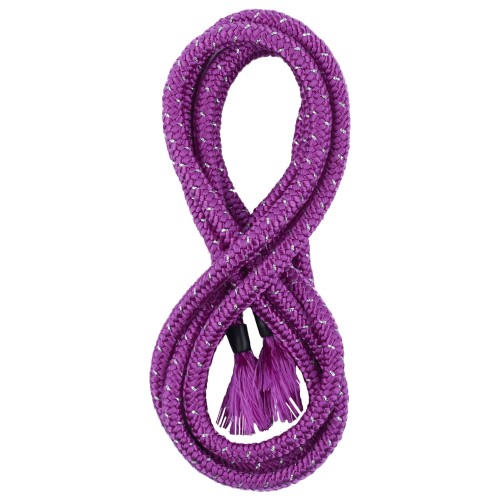 Нейлоновая скакалка для художественной гимнастики Cinderella Lurex Purple, 3м