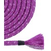 Нейлоновая скакалка для художественной гимнастики Cinderella Lurex Purple, 3м