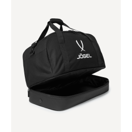 Сумка спортивная с двойным дном JOGEL DIVISION Double Bottom Bag, черный