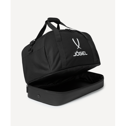 Сумка спортивная с двойным дном JOGEL DIVISION Double Bottom Bag, черный