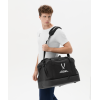 Сумка спортивная с двойным дном JOGEL DIVISION Double Bottom Bag, черный