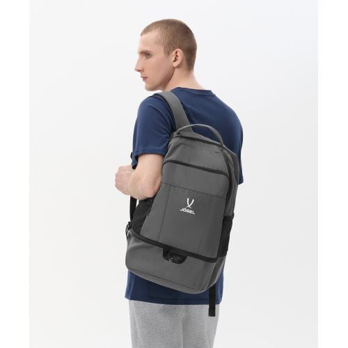 Рюкзак с двойным дном Jogel CAMP Double Bottom 2.0, темно-серый