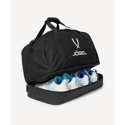 Сумка спортивная с двойным дном JOGEL DIVISION Double Bottom Bag, черный