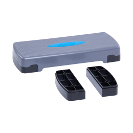 Степ-платформа фиксирующаяся SP-103 67,5х28,5х15 см, 2-х уровневая