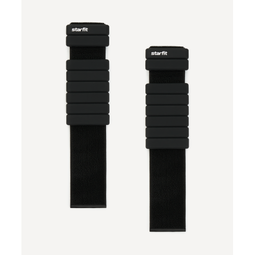 Утяжелители силиконовые Starfit WT-601, 1 кг, черный