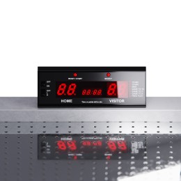 Игровой стол - аэрохоккей DFC Opal, нержавеющая сталь  / 7 футов