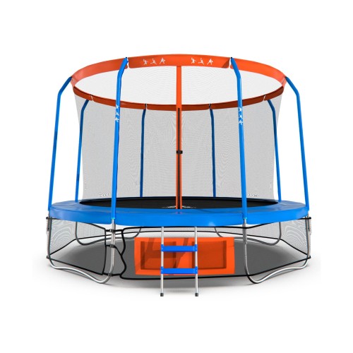 Батут DFC JUMP BASKET 14ft с внутренней сеткой и лестницей (427 cм)
