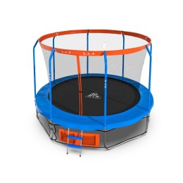 Батут DFC JUMP BASKET 14ft с внутренней сеткой и лестницей (427 cм)