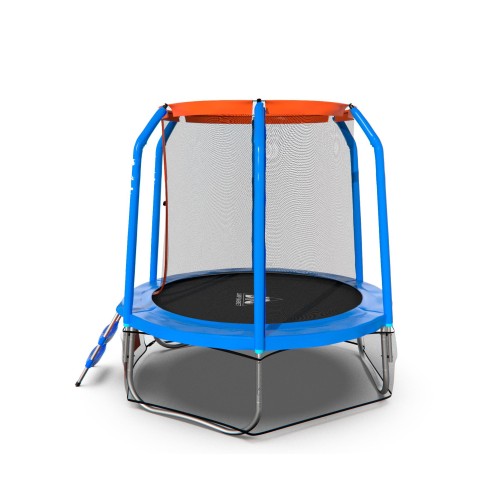 Батут DFC JUMP BASKET 6ft (183 cм) с внутренней сеткой и лестницей