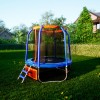 Батут DFC JUMP BASKET 6ft (183 cм) с внутренней сеткой и лестницей