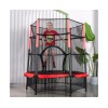 Батут DFC JUMP KIDS 55 (137 см) красно-серый