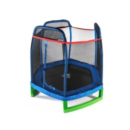 Батут DFC JUMP KIDS 7ft (210 см) синий, сетка